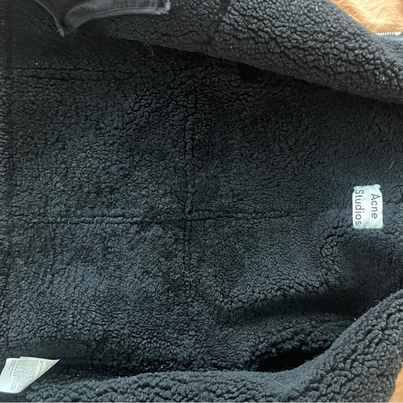 Acne Studios Shearling Coat w/ Orginal Tags - Picture 9 of 10